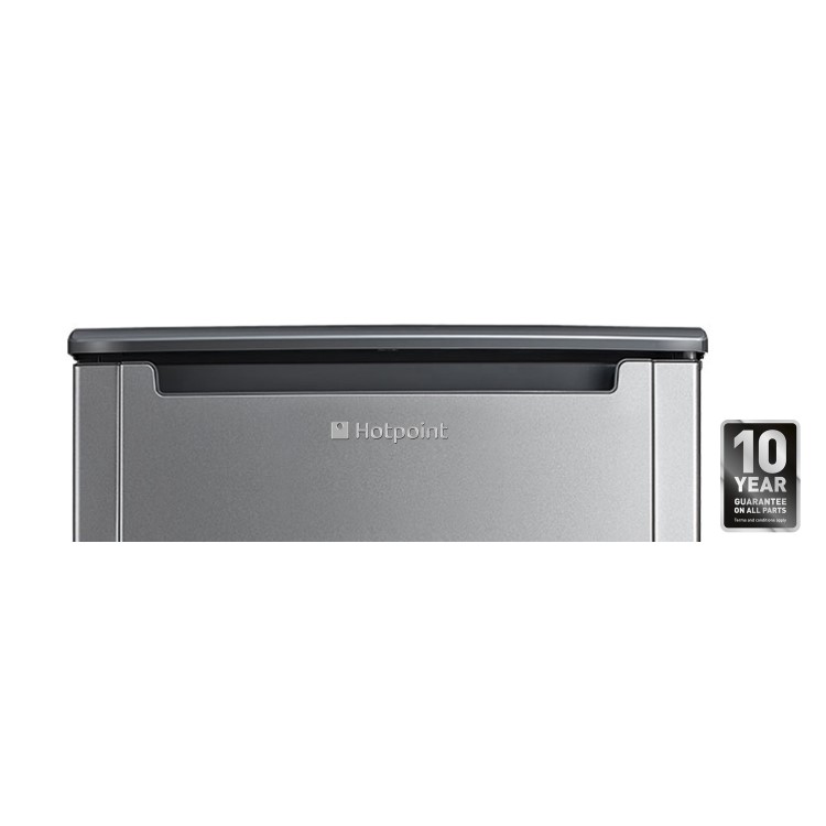 Hotpoint CTZ55G 3-Drawer 84L Freestanding Under Counter Freezer - Graphite