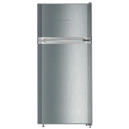 Liebherr 196 Litre 80/20 Freestanding Fridge Freezer With VarioSpace - Stainless steel look
