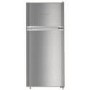 Liebherr 196 Litre 80/20 Freestanding Fridge Freezer With VarioSpace - Stainless steel look