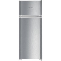 Liebherr 233 Litre 80/20 Freestanding Fridge Freezer With VarioSpace - Stainless steel look
