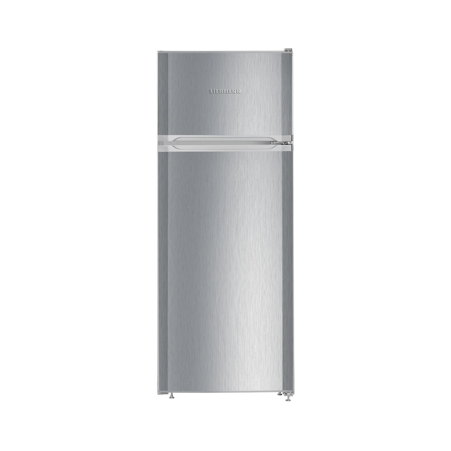 Liebherr 233 Litre 80/20 Freestanding Fridge Freezer - Stainless steel look