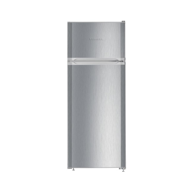 Liebherr 233 Litre 80/20 Freestanding Fridge Freezer With VarioSpace - Stainless steel look