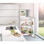 Liebherr 233 Litre 80/20 Freestanding Fridge Freezer With VarioSpace - Stainless steel look
