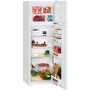 GRADE A1 - Liebherr 270 Litre 80/20 Freestanding Fridge Freezer - White