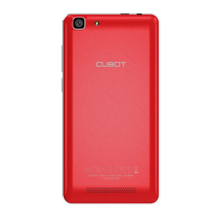 GRADE A1 - Cubot Rainbow Red 5" 16GB 3G Dual SIM Unlocked & SIM Free