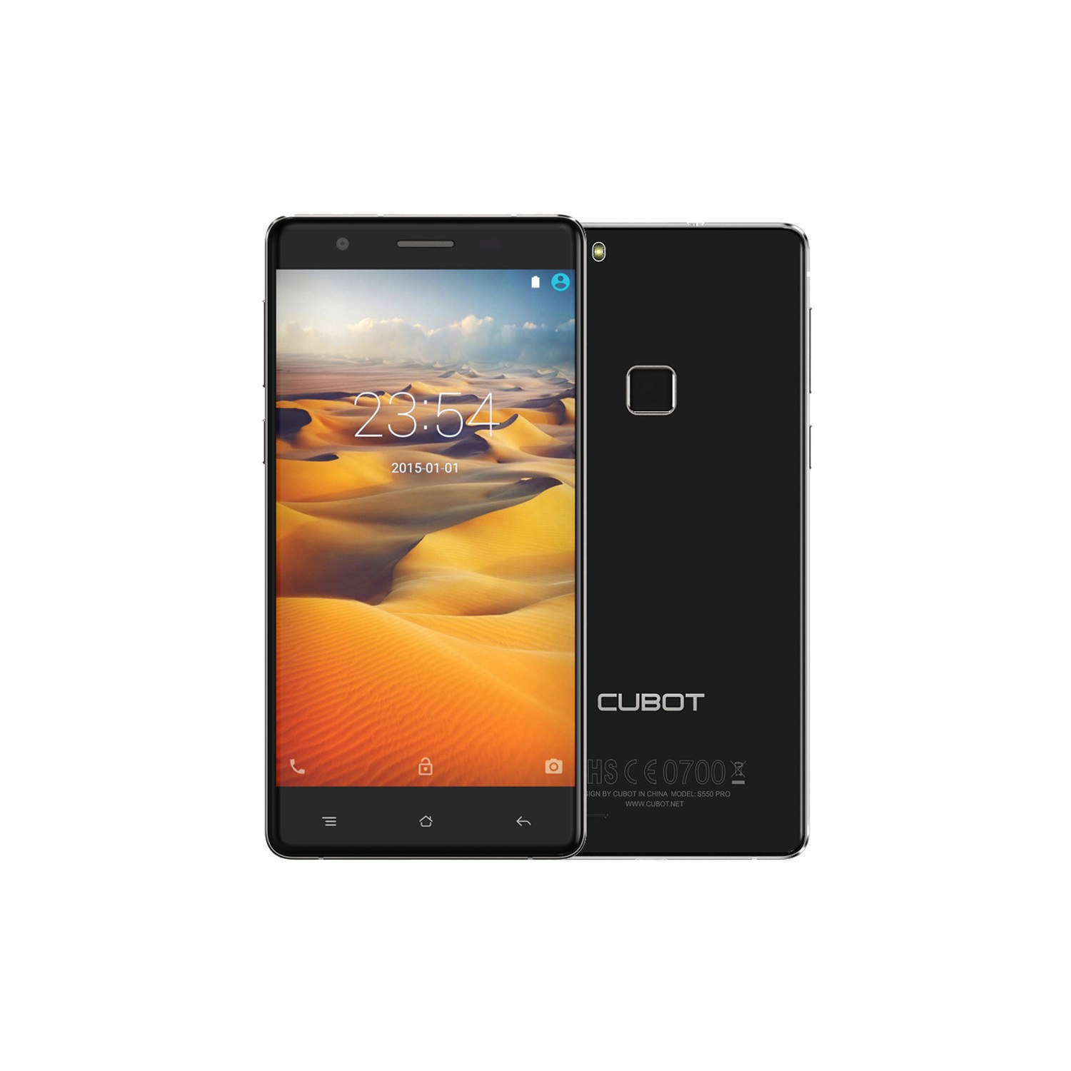 Custodia Portafoglio Per Cubot S550 Pro, Similpelle Con Fiori, 3 Slot Carte, Con Nano Pad Adesivo, Slim - 3