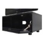MDA Designs Cubic 1000 black TV Cabinet up to 50 inch