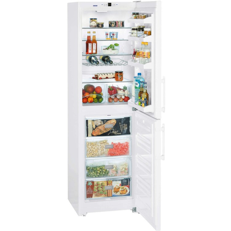 liebherr CUN3933 Comfort NoFrost 201x60cm Freestanding Fridge Freezer White