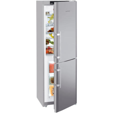 liebherr CUPsl3221 284L 181x60cm Freestanding Fridge Freezer - Silver
