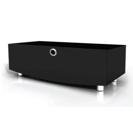 MDA Designs Curve 1000 Black TV Cabinet up to 50 inch