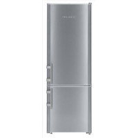 Liebherr CUef2811 Comfort 161x55cm Freestanding Fridge Freezer SmartSteel Doors