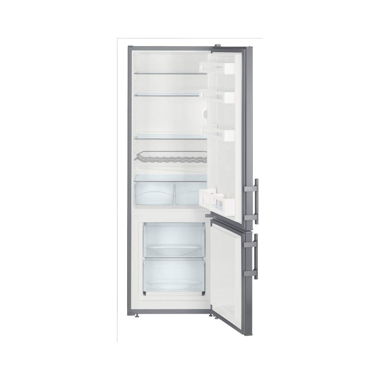 Liebherr CUef2811 Comfort 161x55cm Freestanding Fridge Freezer SmartSteel Doors