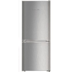 Liebherr 209 Litre 60/40 Split Freestanding Fridge Freezer With VarioSpace - Stainless Steel