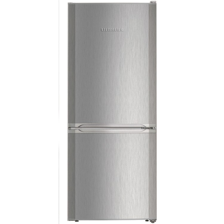 Liebherr 209 Litre 60/40 Split Freestanding Fridge Freezer With VarioSpace - Stainless Steel