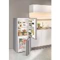 Liebherr 209 Litre 60/40 Split Freestanding Fridge Freezer With VarioSpace - Stainless Steel
