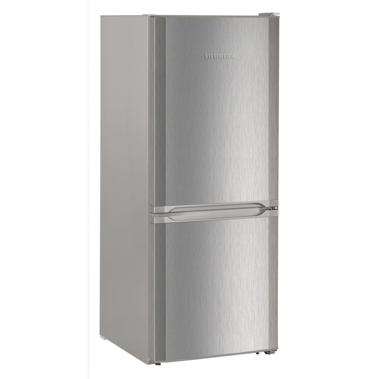 Liebherr 209 Litre 60/40 Split Freestanding Fridge Freezer With VarioSpace - Stainless Steel