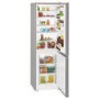 Liebherr 296 Litre 60/40 Freestanding Fridge Freezer With VarioSpace  - Stainless steel look