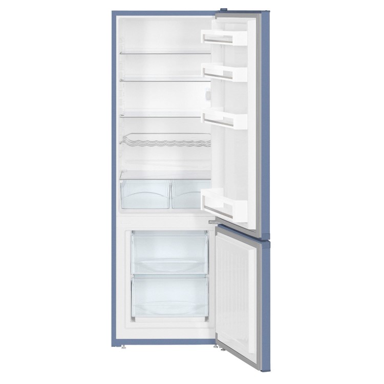 Liebherr 265 Litre 70/30 Freestanding Fridge Freezer With VarioSpace  - Blue