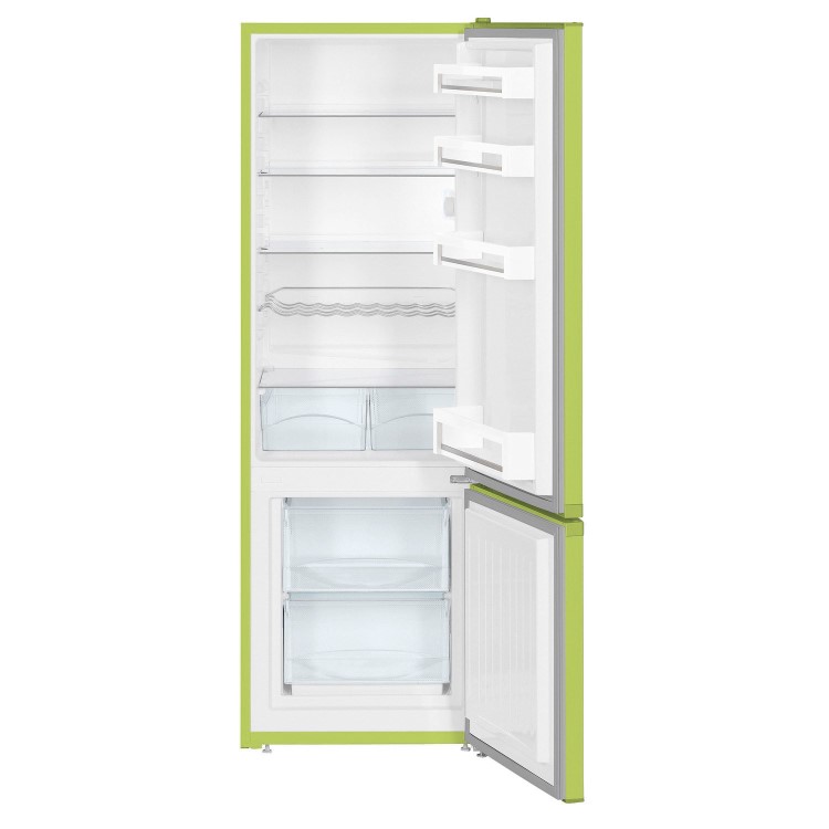 Liebherr 265 Litre 70/30 Freestanding Fridge Freezer - Kiwi Green