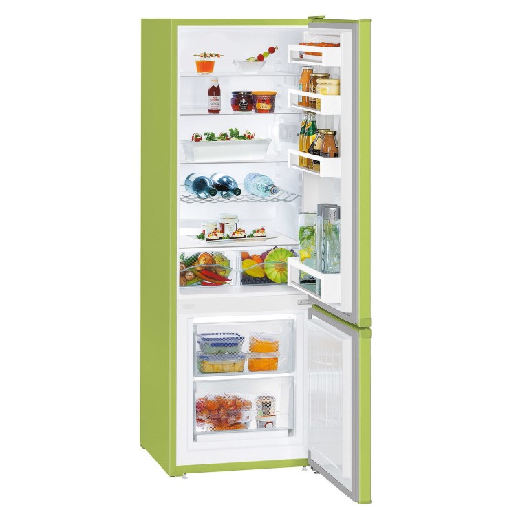 Liebherr 265 Litre 70/30 Freestanding Fridge Freezer - Kiwi Green