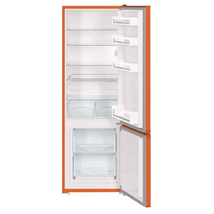 Liebherr 265 Litre 70/30 Freestanding Fridge Freezer - Orange