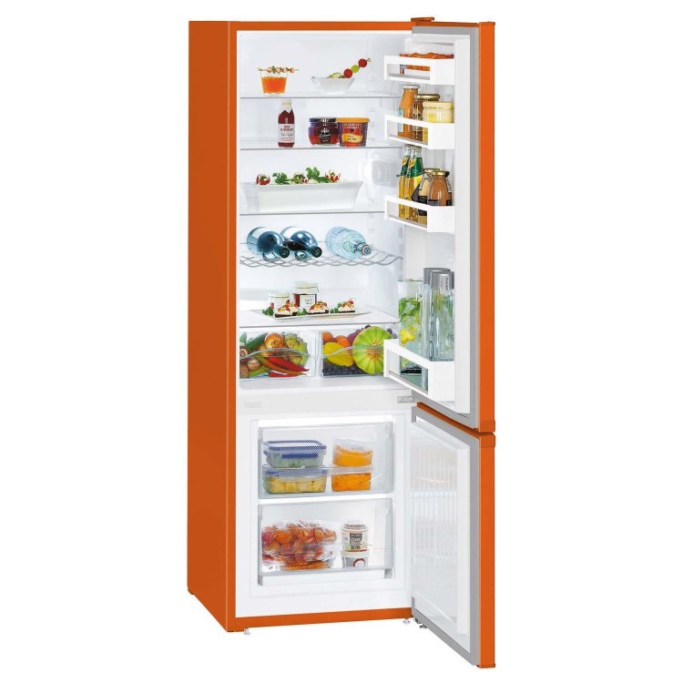 Liebherr 265 Litre 70/30 Freestanding Fridge Freezer - Orange