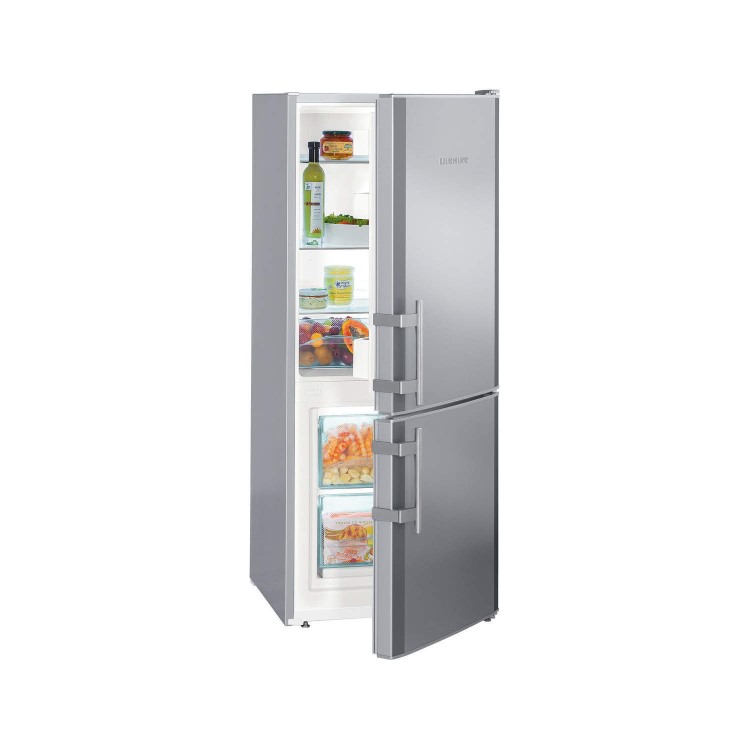 Liebherr CUsl2311 Comfort 137x55cm Freestanding Fridge Freezer Silver