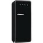 Smeg CVB20LNE 50s Style Left Hand Hinge Freestanding Freezer - Black
