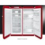 Smeg CVB20RR1 Retro Style Right Hinge Freestanding Upright Freezer - Red