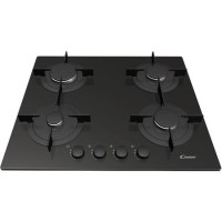 Candy CVG64SPN 60cm Four Burner Gas Hob - Black