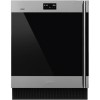Smeg CVI338LWX2 Classic 60cm Height Built-in Wine Cooler With Wi-Fi - Left Hand Hinge - Stainless St
