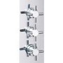 Triple Crosshead Concealed Shower Valve