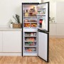 GRADE A2 - Indesit CVTAA55NFK Frost Free Freestanding Fridge Freezer Black