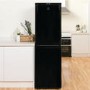 GRADE A2 - Indesit CVTAA55NFK Frost Free Freestanding Fridge Freezer Black