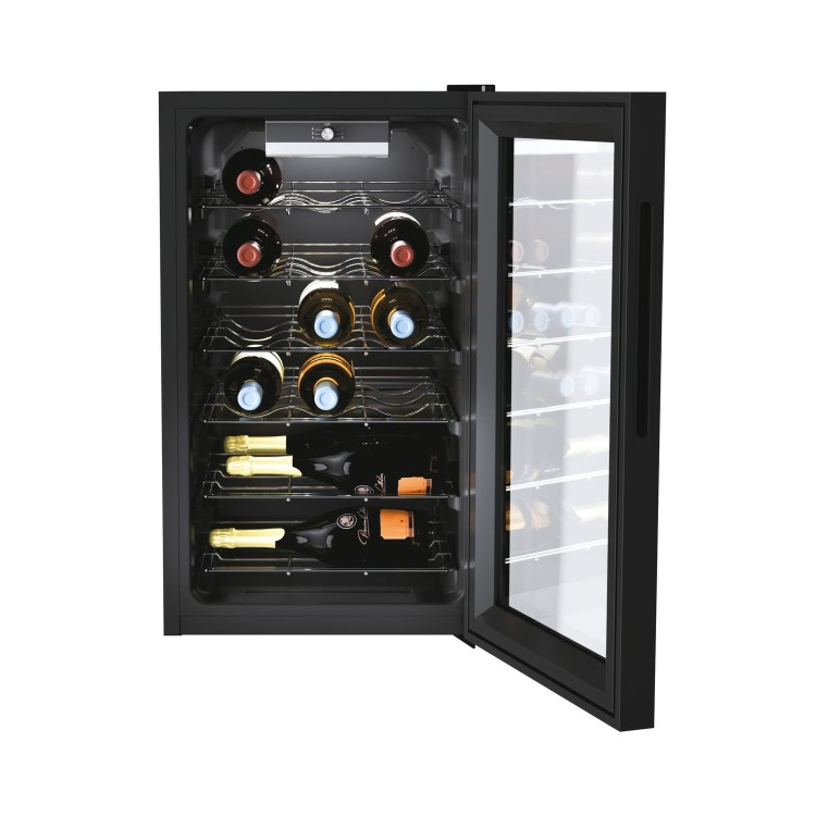 Candy CWC021MK DiVino 21 Bottle Wine Cooler - Black