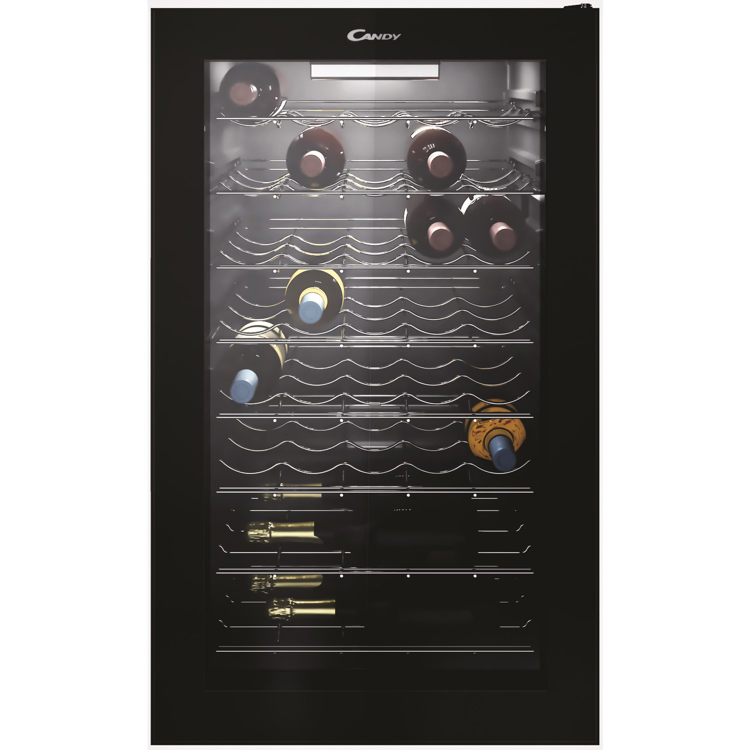 Candy 40 Bottle Wine Cooler - Black