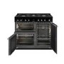 Smeg Concert 100cm Dual Fuel Range Cooker - Black