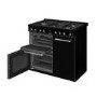 Smeg Concert 100cm Dual Fuel Range Cooker - Black
