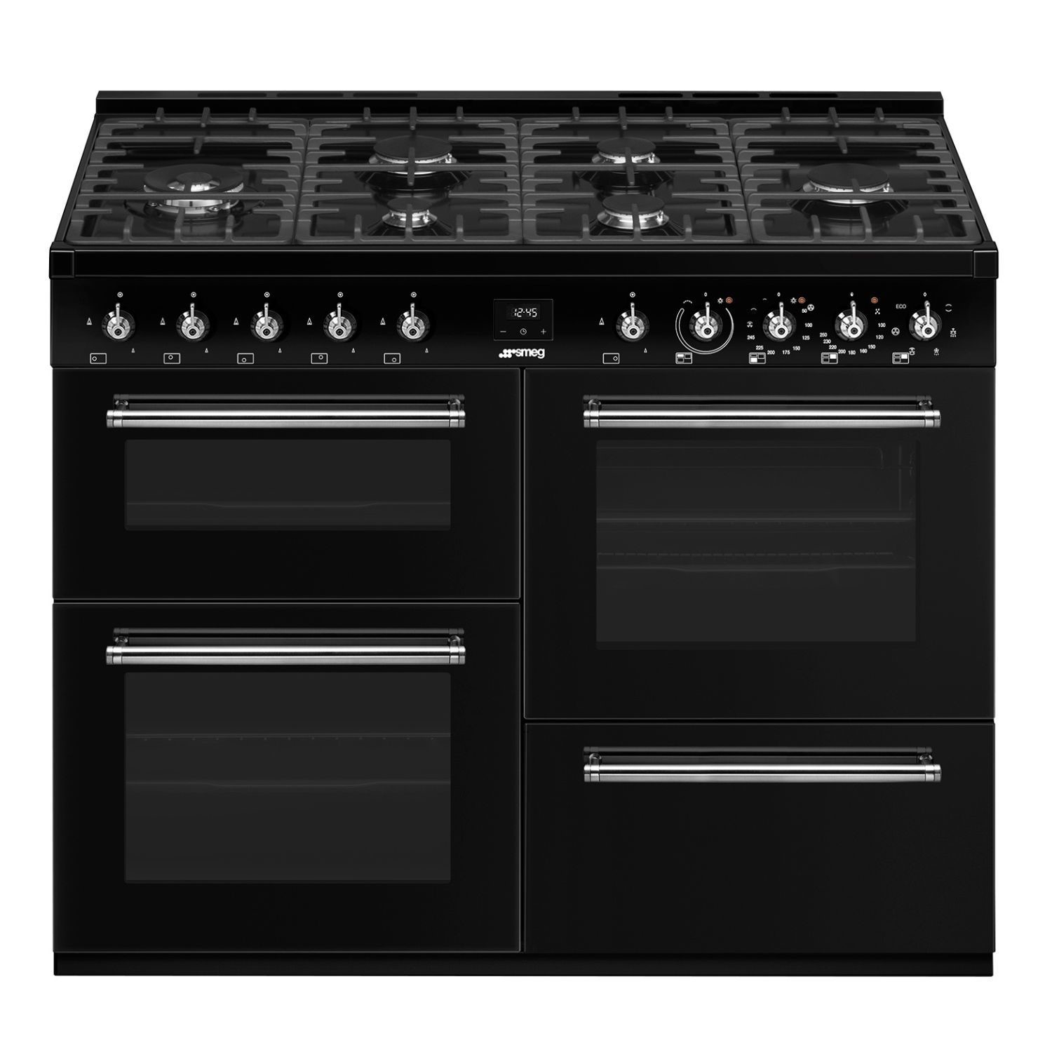 Smeg Concert 110Cm Dual Fuel Range Cooker  CX113GMBL