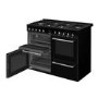 Smeg Concert 110cm Dual Fuel Range Cooker - Black