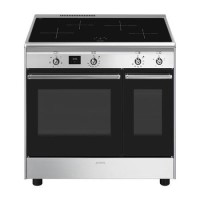 Smeg 90cm Electric Induction Cooker - Stainless Steel Smeg 90cm Electric Induction Cooker - Stainless Steel