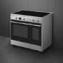 Smeg 90cm Electric Induction Cooker - Stainless Steel