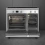 Smeg 90cm Electric Induction Cooker - Stainless Steel