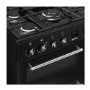 Smeg Concert 90cm Dual Fuel Range Cooker - Black