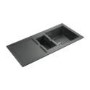 Rangemaster CX9852GG Cubix 985x508 1.5 Bowl Reversible Granite Grey Sink