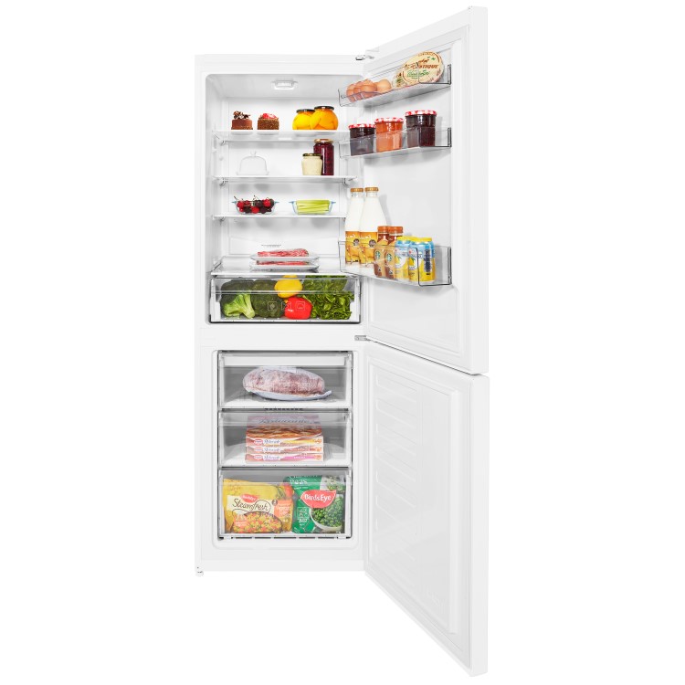 GRADE A3 - Beko CXFG1675W Frost Free Freestanding Fridge Freezer - White
