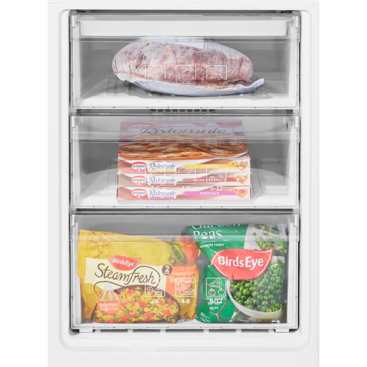 GRADE A3 - Beko CXFG1675W Frost Free Freestanding Fridge Freezer - White