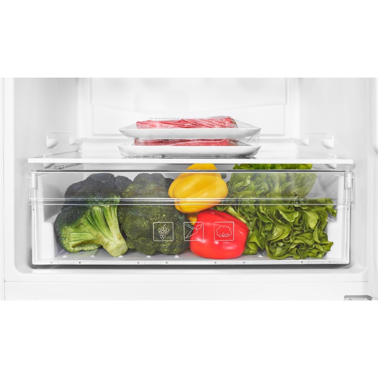 GRADE A3 - Beko CXFG1675W Frost Free Freestanding Fridge Freezer - White