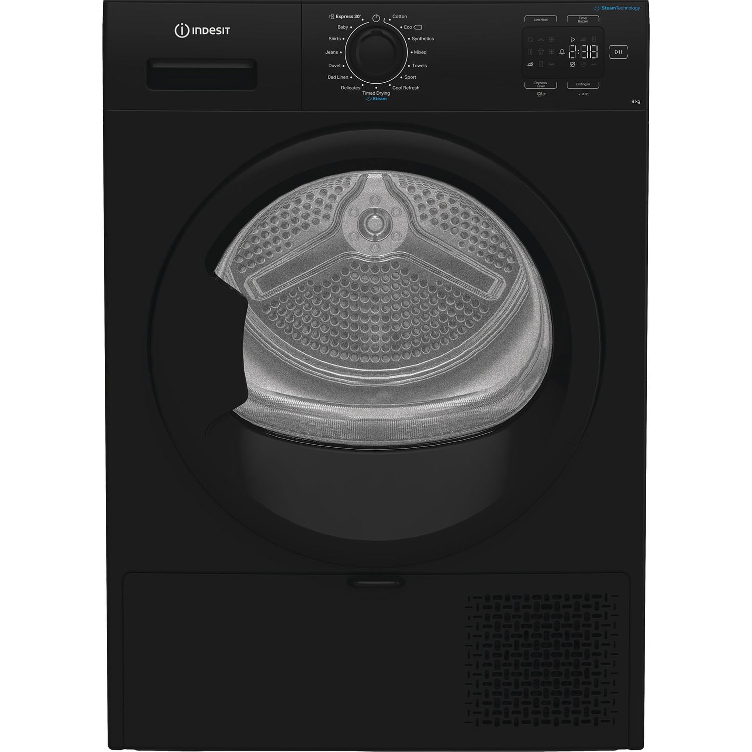 Indesit 9Kg Heat Pump Tumble Dryer A+ Rated Quiet CYD92DBBUK