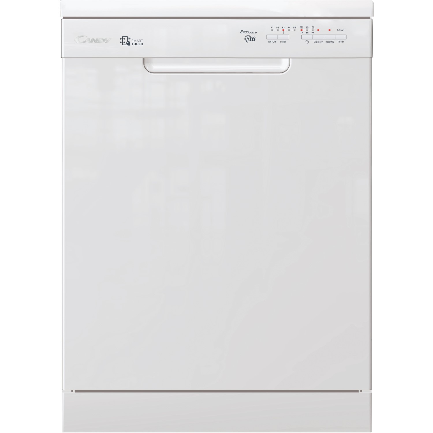 Candy 16 Place Settings Freestanding Dishwasher White CYF6F52LNW80